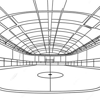 Hockey Rink Coloring Page | Hockey Rink 塗色頁