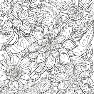 Intricate Patterns Fine Motor Coloring Page | Fine Motor 塗色頁