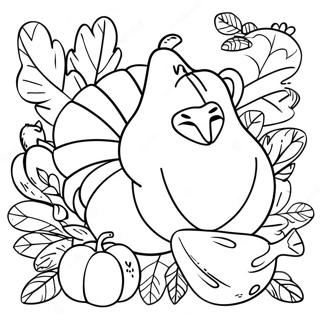 Thanksgiving Math Worksheets Coloring Page | Thanksgiving Math WorkPages 塗色頁