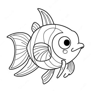 Magikarp Coloring Page | Magikarp 塗色頁