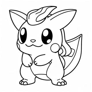 Rare Pokemon Card Coloring Page | Rare Pokemon Card 塗色頁