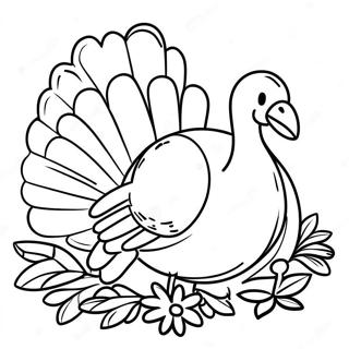 Build Your Own Turkey Coloring Page | Build Your Own Turkey 塗色頁