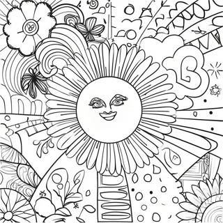 Positive Affirmations Coloring Page | Words of Encourage 塗色頁