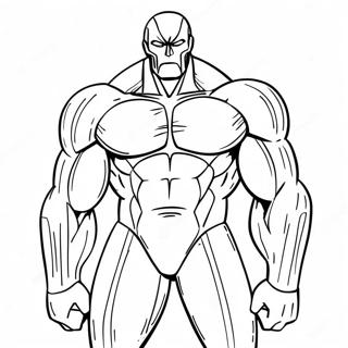 Colossal Titan Coloring Page | Colossal Titan 塗色頁