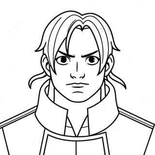 Fullmetal Alchemist Coloring Page | Fullmetal Alchemist 塗色頁