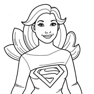 Super Mom Coloring Page | Super Mom 塗色頁