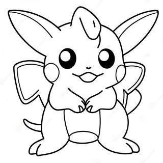 Gigantamax Pokemon Coloring Page