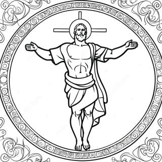 Beautiful Body of Christ Coloring Page | Body of Christ 塗色頁