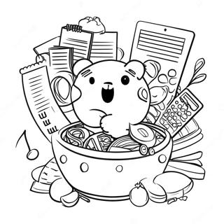 Fun Economics Concepts Coloring Page | Economics 塗色頁