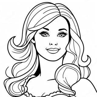 Chelsea Barbie Coloring Page