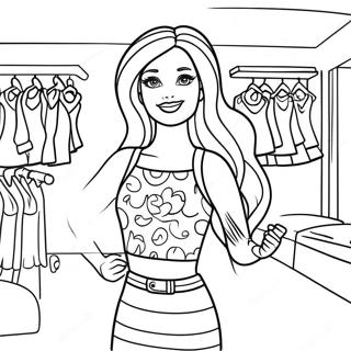 Chelsea Barbie Coloring Pages