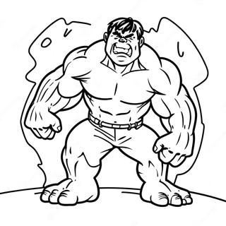 Hulk Among Us Coloring Page | Hulk Among Us 塗色頁