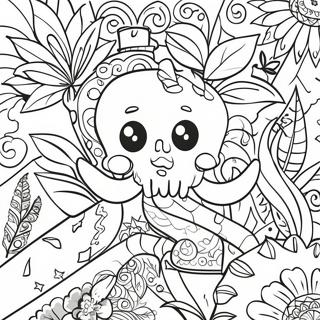 420 Themed Adult Coloring Page | 420 for Adults 塗色頁