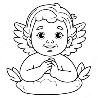 Cherub Coloring Page | Cherub 塗色頁