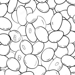 Jelly Beans Coloring Page | Jelly Beans 塗色頁
