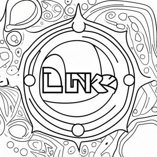 Blink 182 Logo Coloring Page | Blink 182 塗色頁