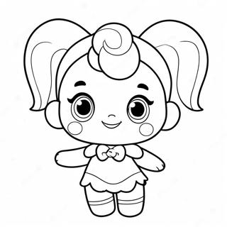 Cute LOL Surprise Characters Coloring Page | LOL Surprise 塗色頁