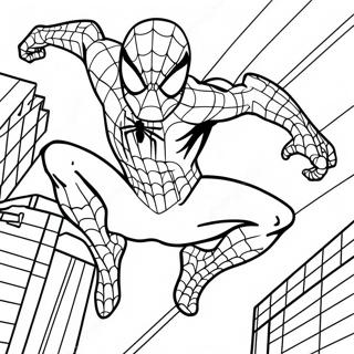 Symbiote Spiderman Coloring Page | Symbiote Spiderman 塗色頁