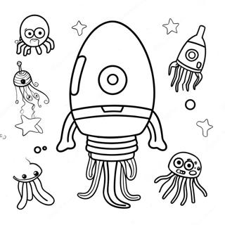 Plankton Coloring Page | Plankton 塗色頁