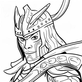 Lord Garmadon Ninja Master Coloring Page | Lord Garmadon 塗色頁