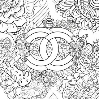 Chanel Logo Coloring Page | Chanel 塗色頁