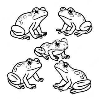 Frog Life Cycle Stages Coloring Page | Frog Life Cycle 塗色頁