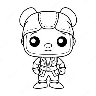 Funko Pop Disney Coloring Page | Funko Pop Disney 塗色頁