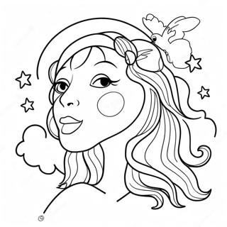 Colorful Creation of Light Coloring Page | 7 Days of Creation 塗色頁