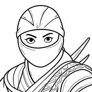 Hello Ninja Coloring Page | Hello Ninja 塗色頁
