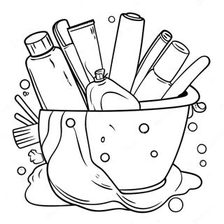 Hygiene Coloring Page