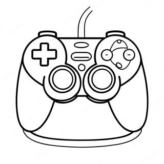 Video Game Controller Coloring Page | Video Game 塗色頁