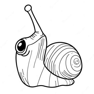 Cute Gary the Snail Coloring Page | Gary SpongeBob 塗色頁