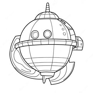 SpaceX Dragon Spacecraft Coloring Page | SpaceX 塗色頁