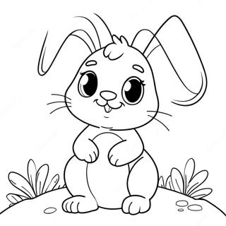 LOL Easter Bunny Coloring Page | Lol Easter 塗色頁