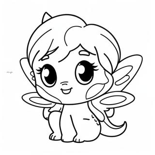 Silvermist Fairy Coloring Page | Silvermist 塗色頁