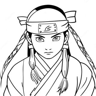 Neji Coloring Page | Neji 塗色頁