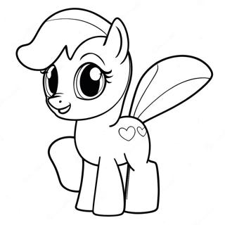 Apple Bloom Coloring Page | Apple Bloom 塗色頁