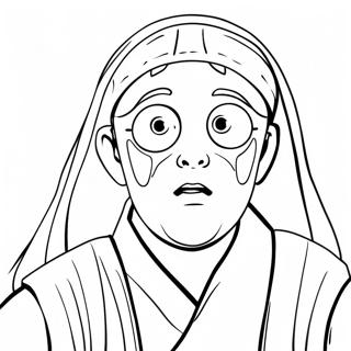 Young Jedi Coloring Page | Young Jedi 塗色頁