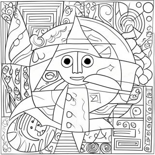 Klee Coloring Page | Klee 塗色頁