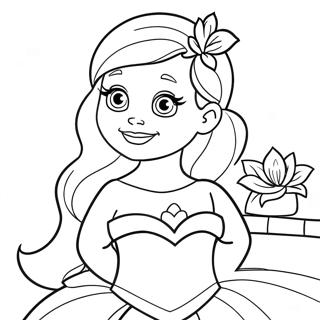 Enchanting Disney Princess Coloring Page