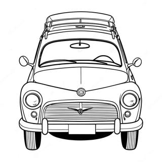 Classic Volvo Car Coloring Page | Volvo 塗色頁