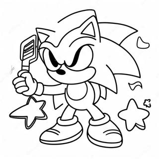 Sonic Superstars Coloring Page | Sonic Superstars 塗色頁