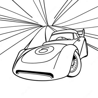 Speed Racer Coloring Page | Speed Racer 塗色頁