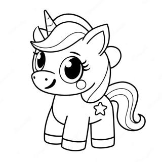 Cute Tokidoki Unicorn Coloring Page | Tokidoki 塗色頁