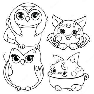 Magical Charmed Ones Coloring Page | Charmed 塗色頁