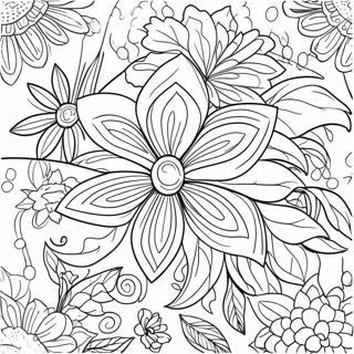 Flowering Ideas Coloring Page | Flowering Ideas 塗色頁