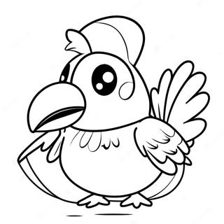 Farfetch'd Coloring Page | Farfetch'd 塗色頁