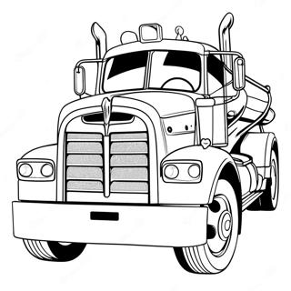Mack Cars Coloring Page | Mack Cars 塗色頁