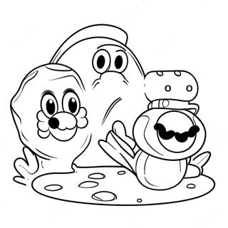 Super Mario 3D World Coloring Page | Super Mario 3D World 塗色頁