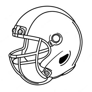 Football Coloring Page